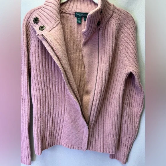 Lauren Jean Company Vtg Lambwool Heavyweight Knitted Sweater Women’s Size Large - Picture 3 of 13